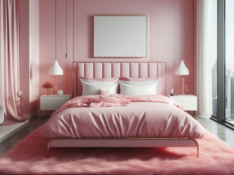 pink bedroom